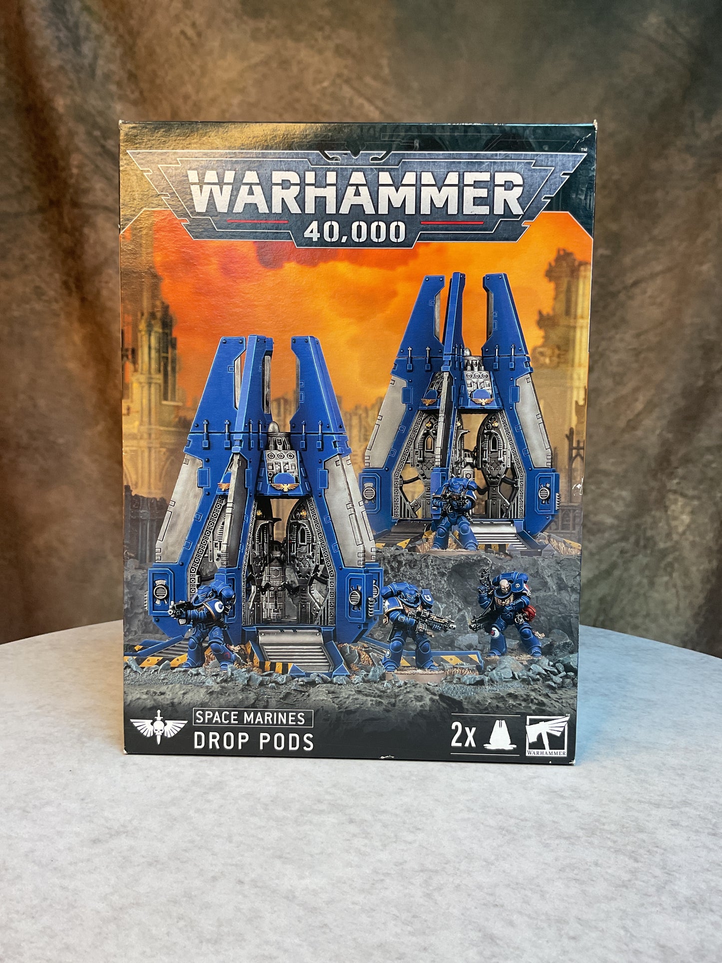 Miniatures - Warhammer - Space Marines – Drop Pods