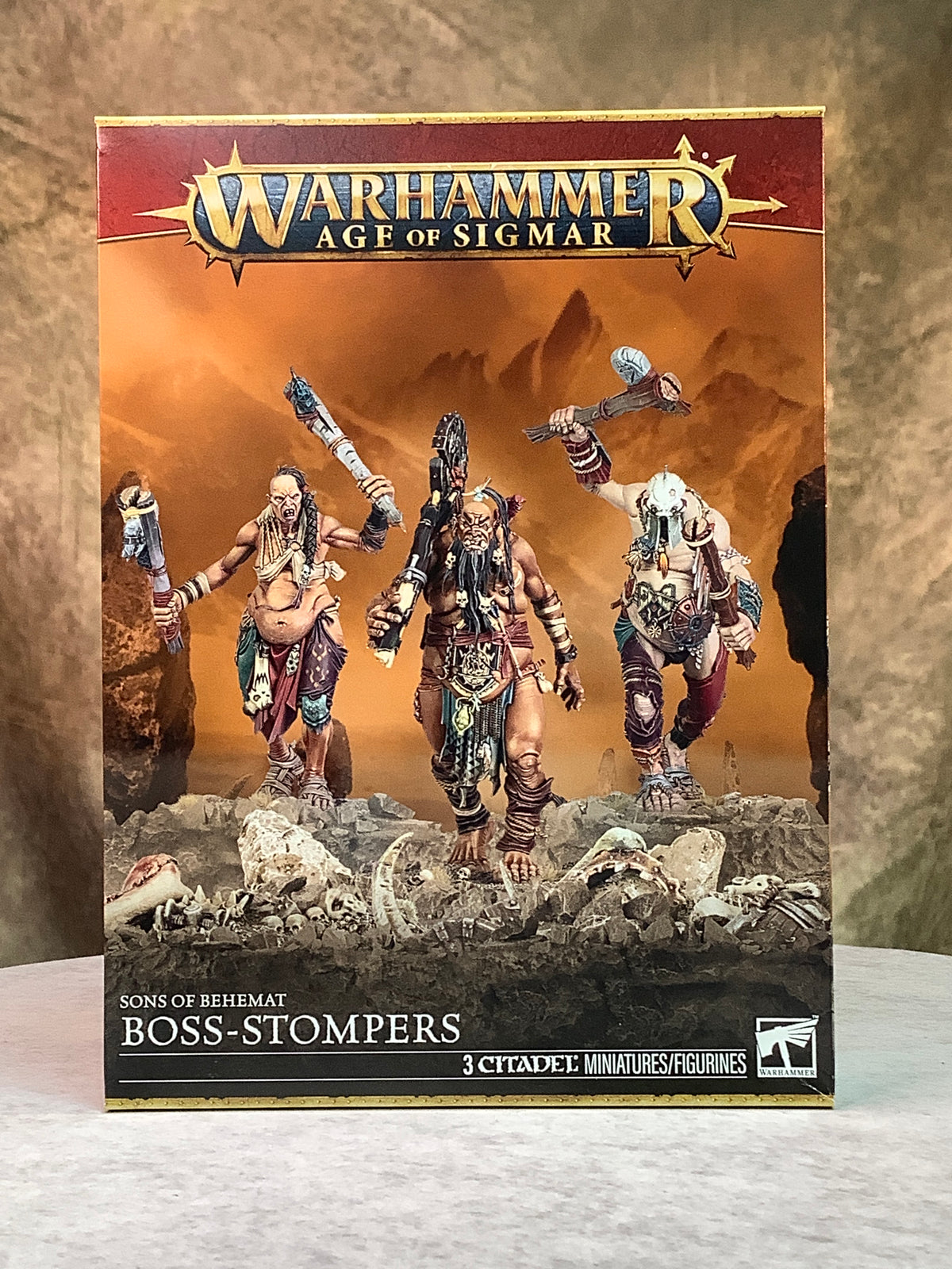 Miniatures - Warhammer AoS - Sons of Behemat - Boss-Stompers