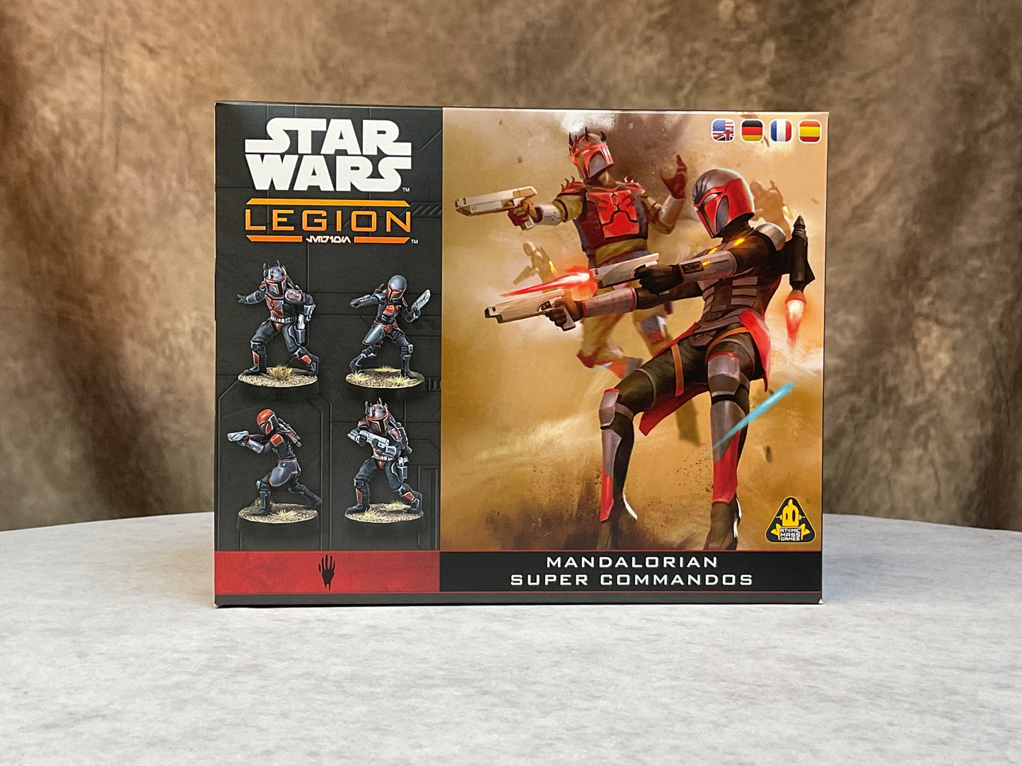 Miniatures – Star Wars Legion– Mandalorian Super Commandos