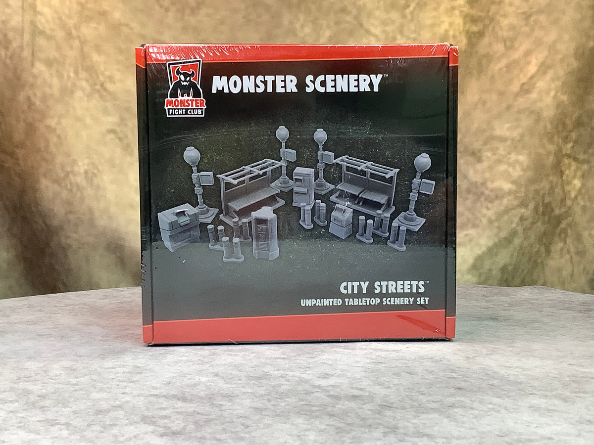 Miniatures - Monster Fight Club - Monster Scenery- City Streets