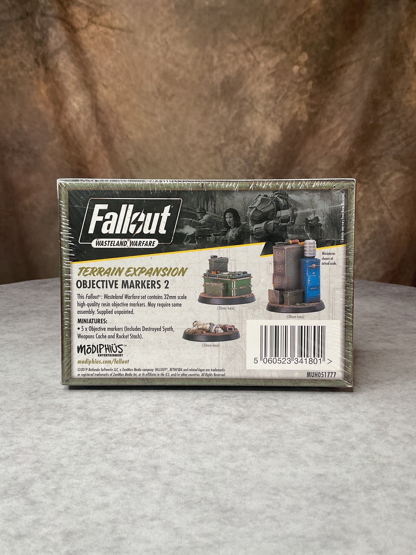 Miniatures - Fallout: Wasteland Warfare - Terrain Expansion: Objective Markers 2