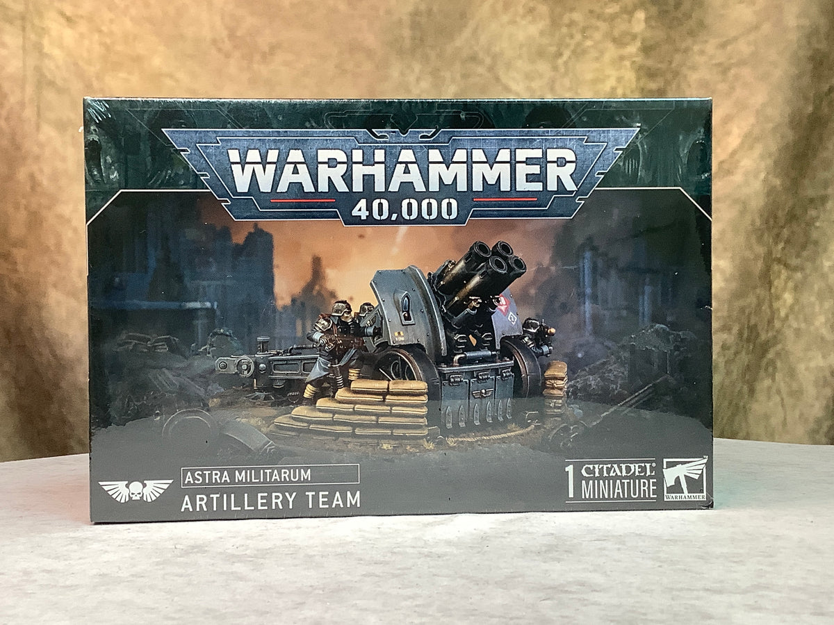 Miniatures - Warhammer 40K - Astra Militarum - Artillery Team