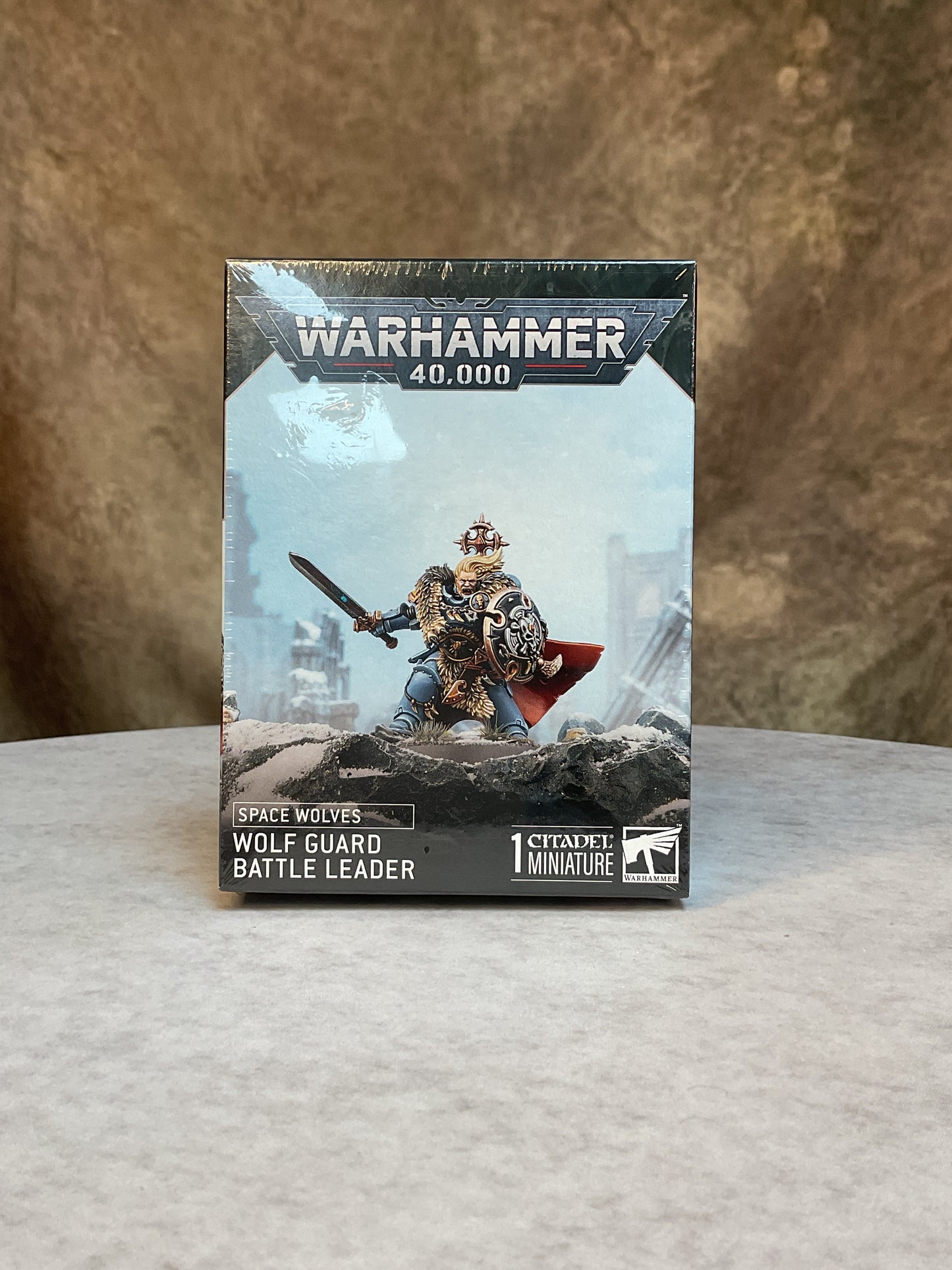 Miniatures - Warhammer - Space Wolves – Wolf Guard Battle Leader
