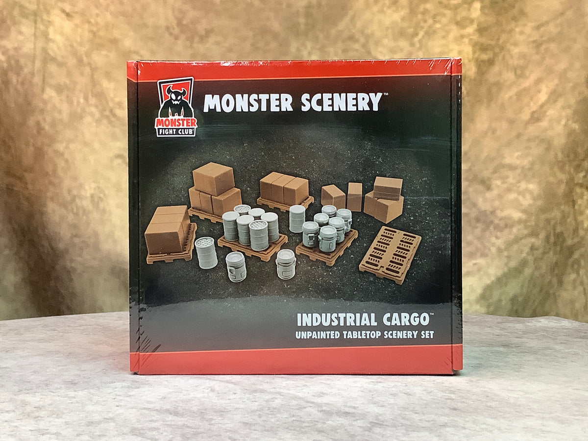 Miniatures - Monster Fight Club - Monster Scenery- Industrial Cargo