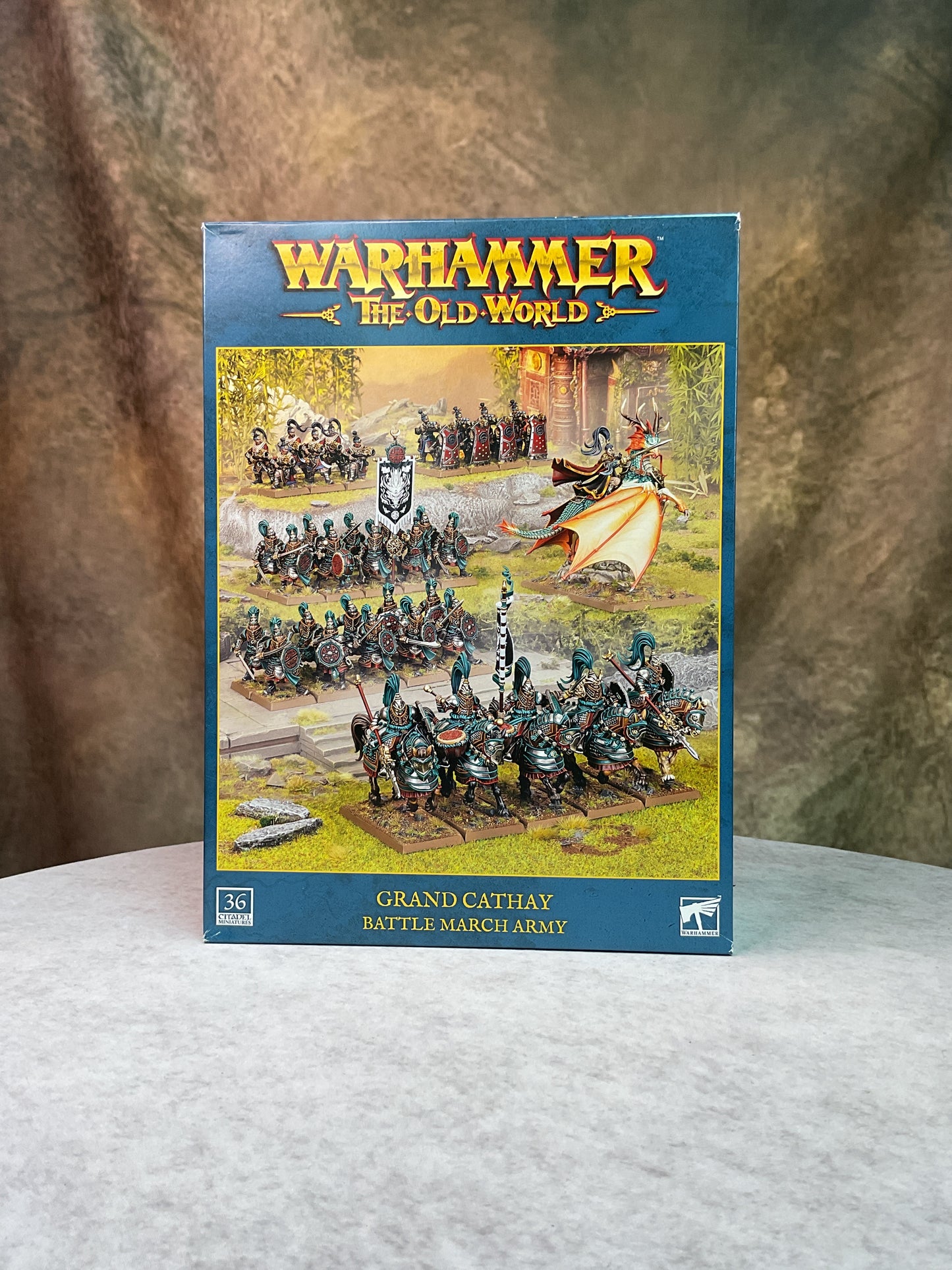 Miniatures - Warhammer - The Old World - Grand Cathay - Battle March Army