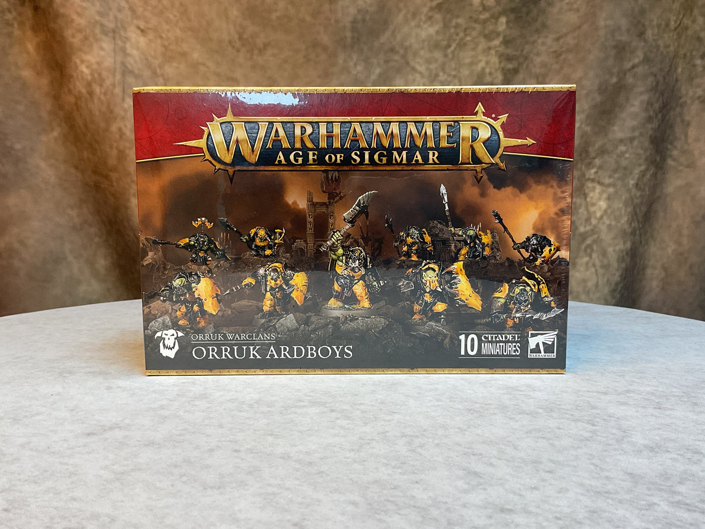 Miniatures - Warhammer - Orruk Warclans – Orruk Ardboyz