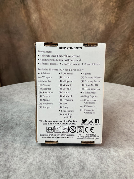 Board Game – Car Wars (6E) – Crew Pack