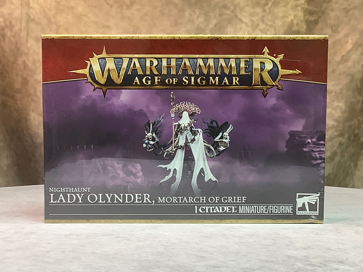Miniatures - Warhammer AoS - Nighthaunt - Lady Olynder, Mortarch of Grief