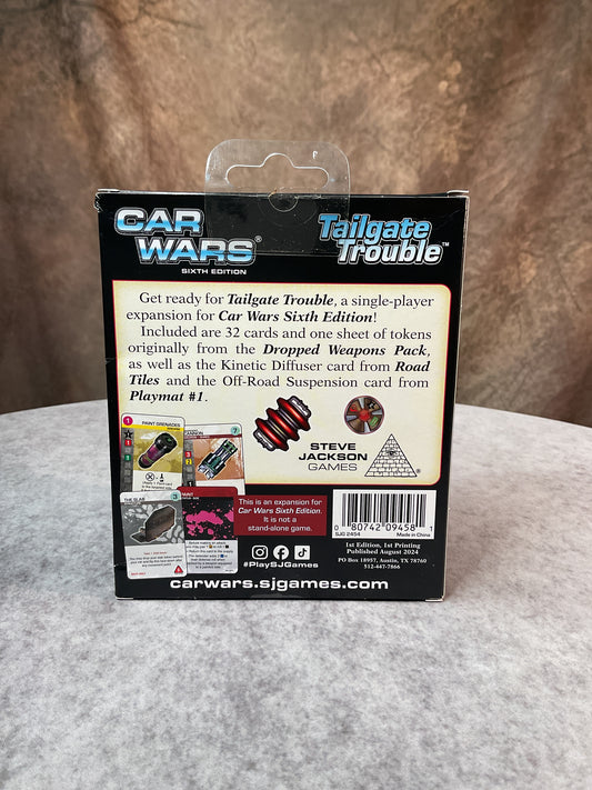 Board Game – Car Wars (6E) – Tailgate Trouble