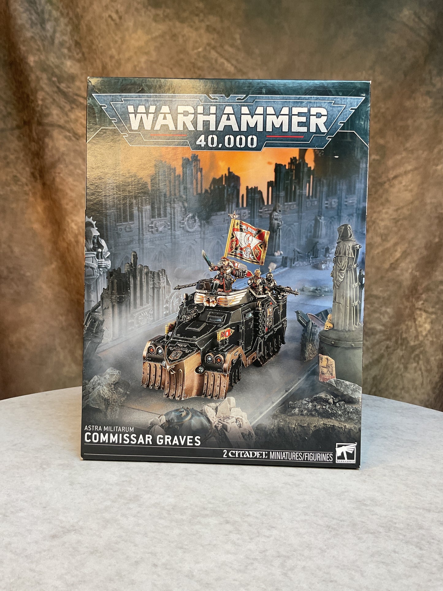 Miniatures - Warhammer - Astra Militarum - Commissar Graves