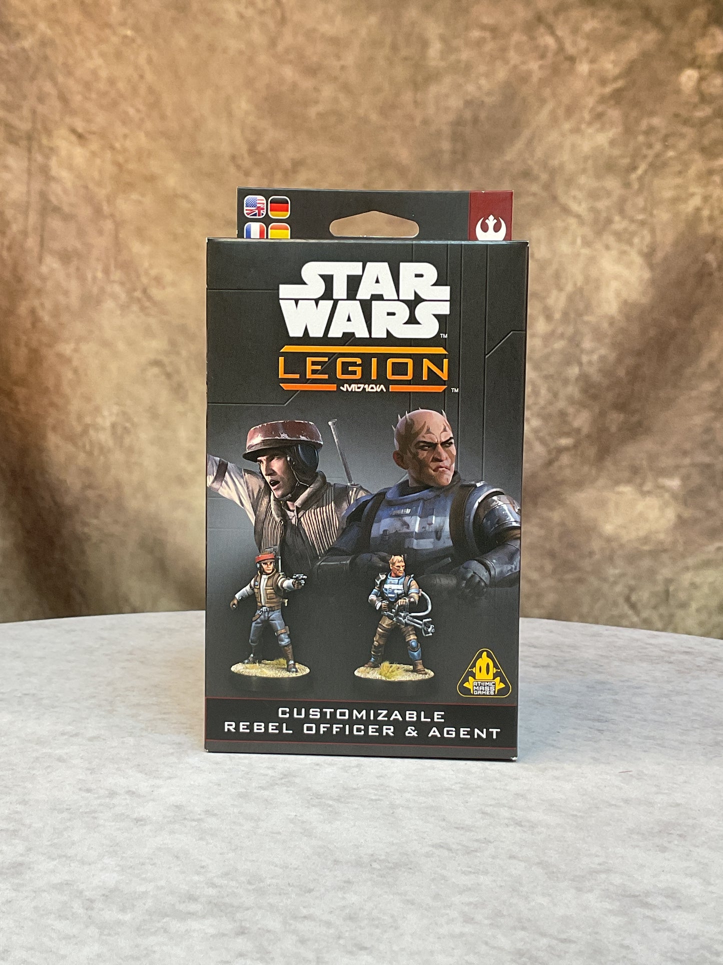 Miniatures – Star Wars Legion– Rebel Officer & Agent