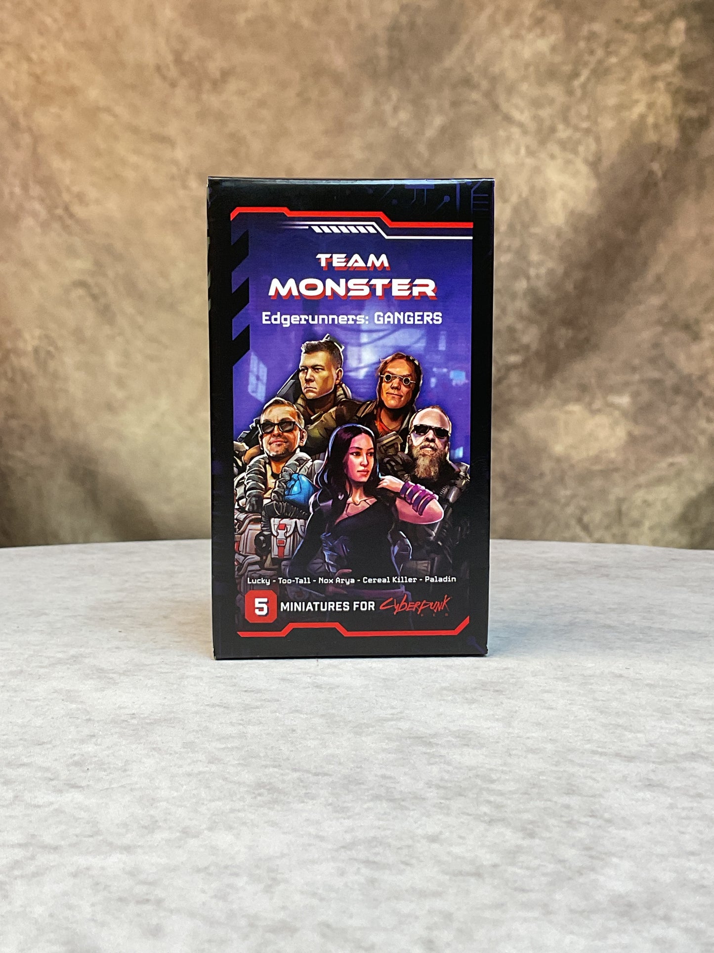 Miniatures – Cyberpunk RED: Combat Zone– Team Monster