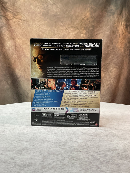Media - Riddick Complete Collection - BluRay