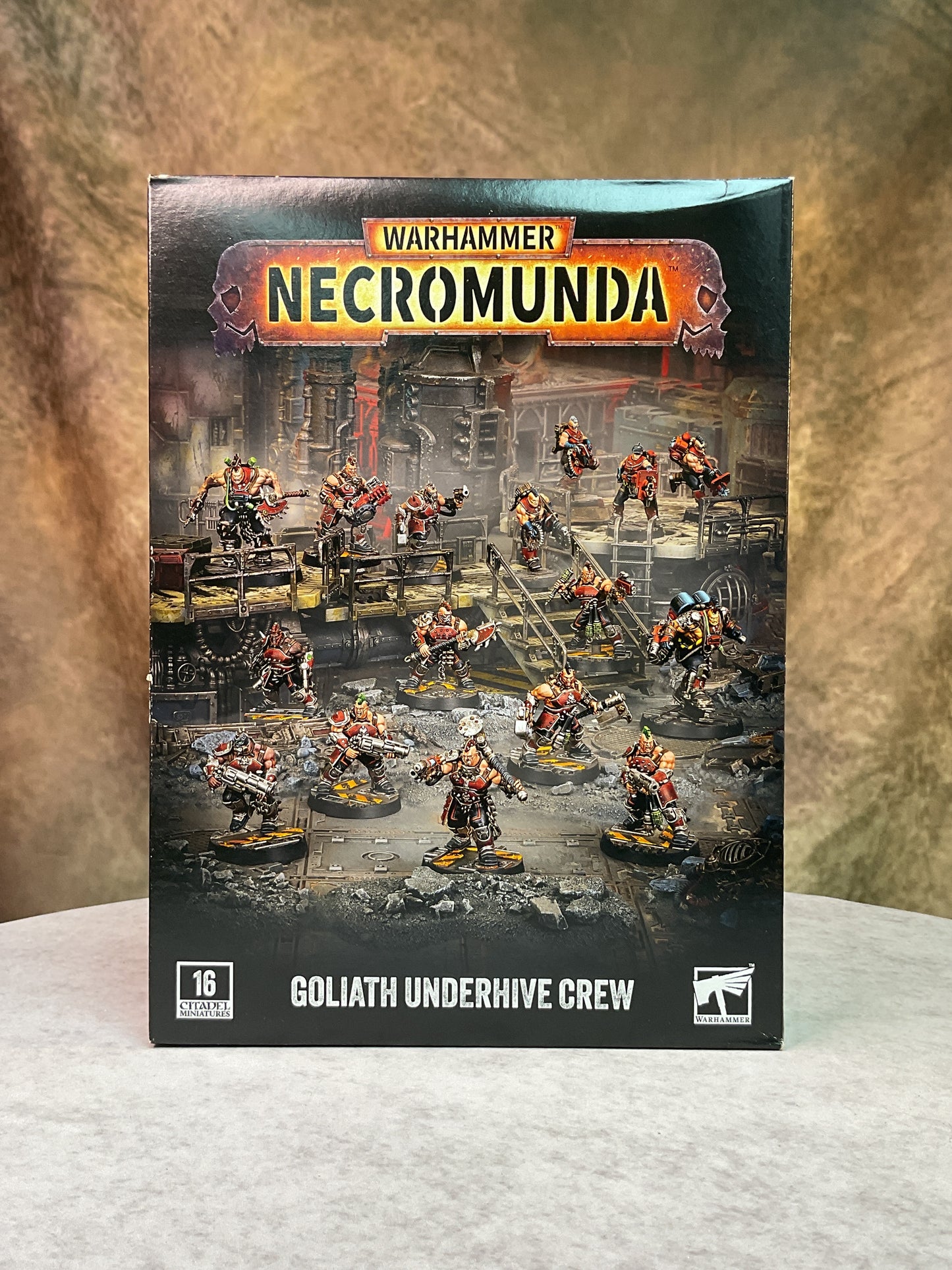 Miniatures - Warhammer -Necromunda Skirmish- Goliath Underhive Crew