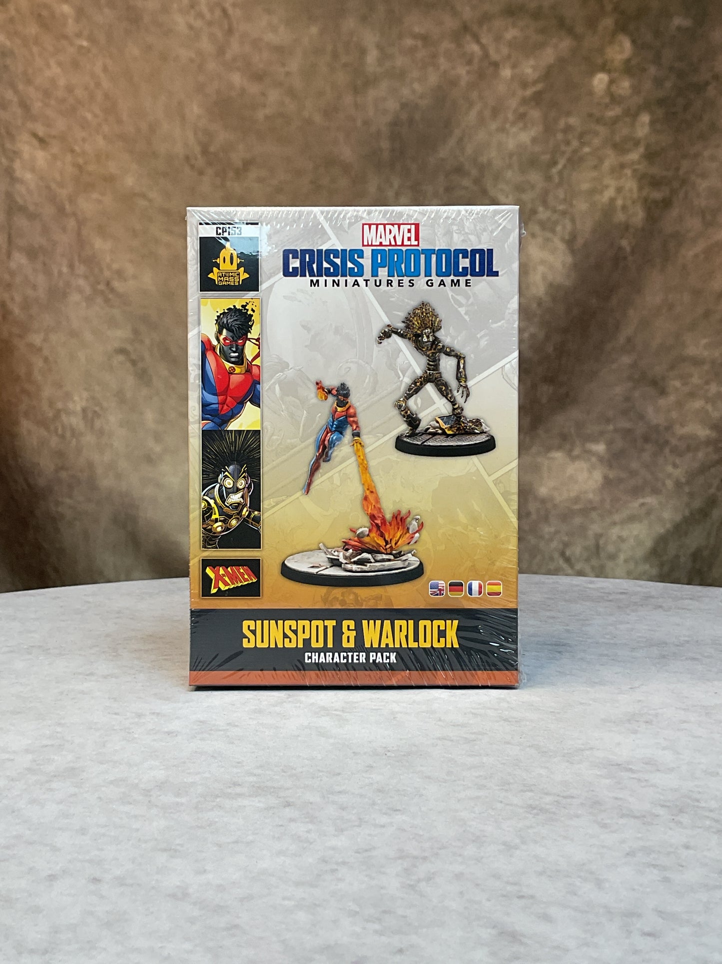 Miniatures – Marvel Crisis Protocol Miniatures-Sunspot & Warlock