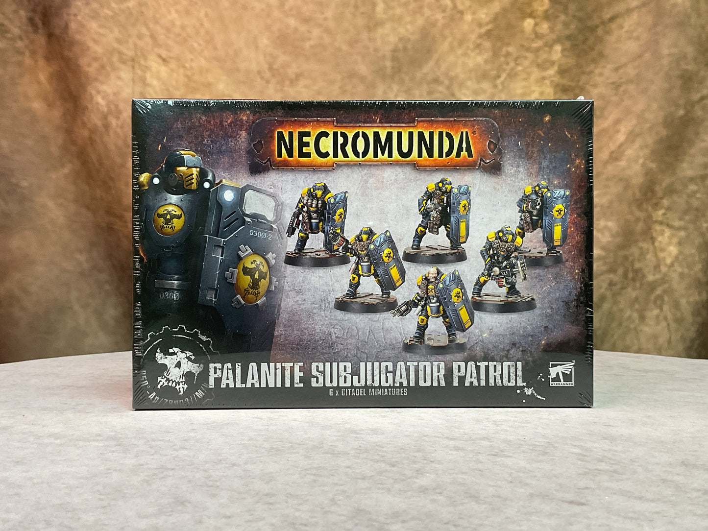 Miniatures - Warhammer -Necromunda Skirmish- Palanite Subjugator Patrol