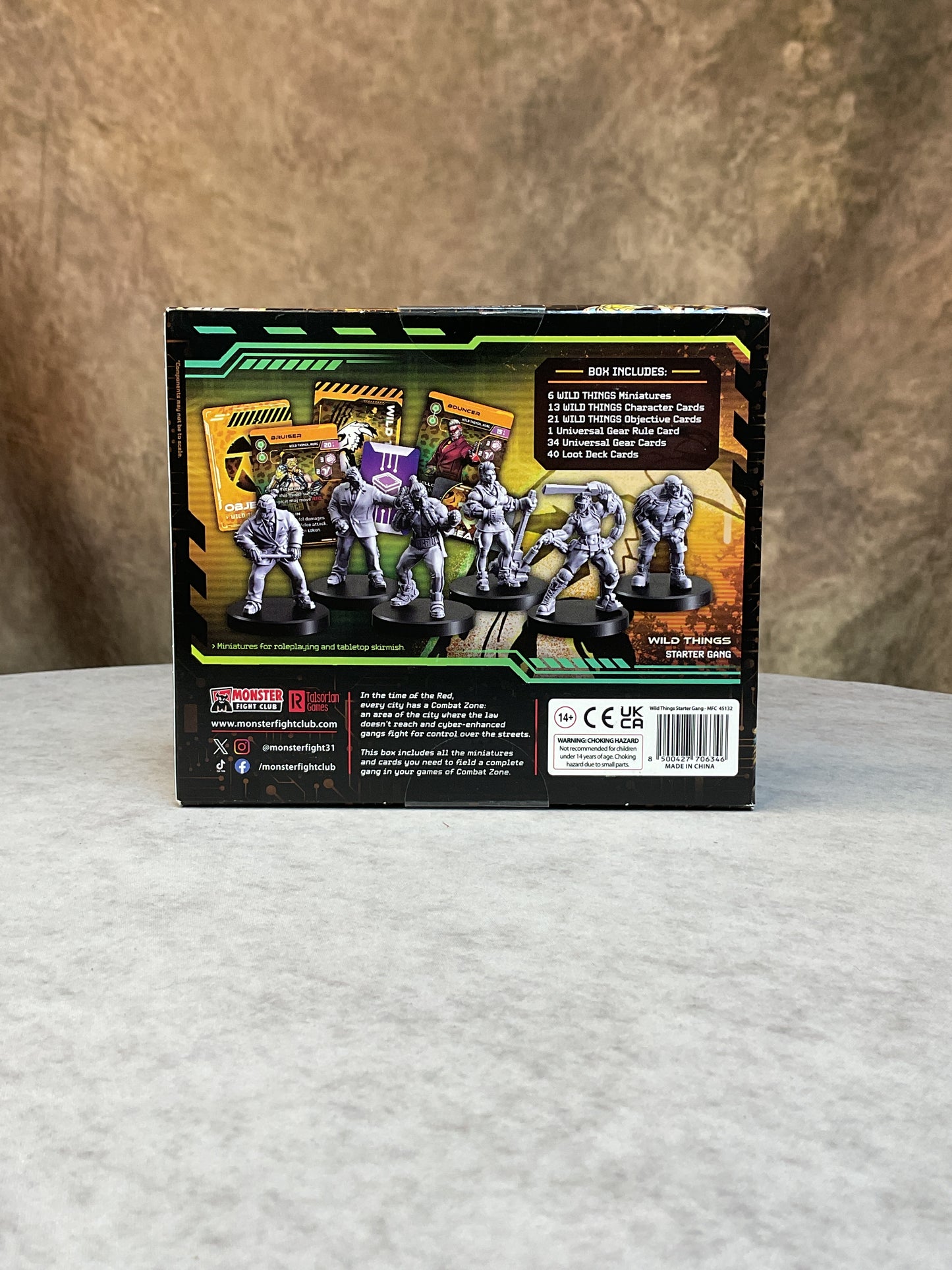 Miniatures – Cyberpunk RED: Combat Zone– Starter Gang– Wild Things