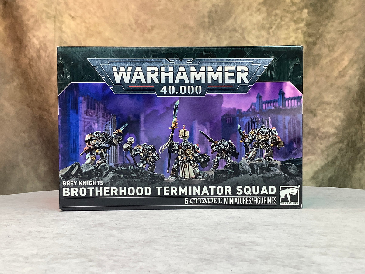 Miniatures - Warhammer 40K - Grey Knights - Brotherhood Terminator Squad