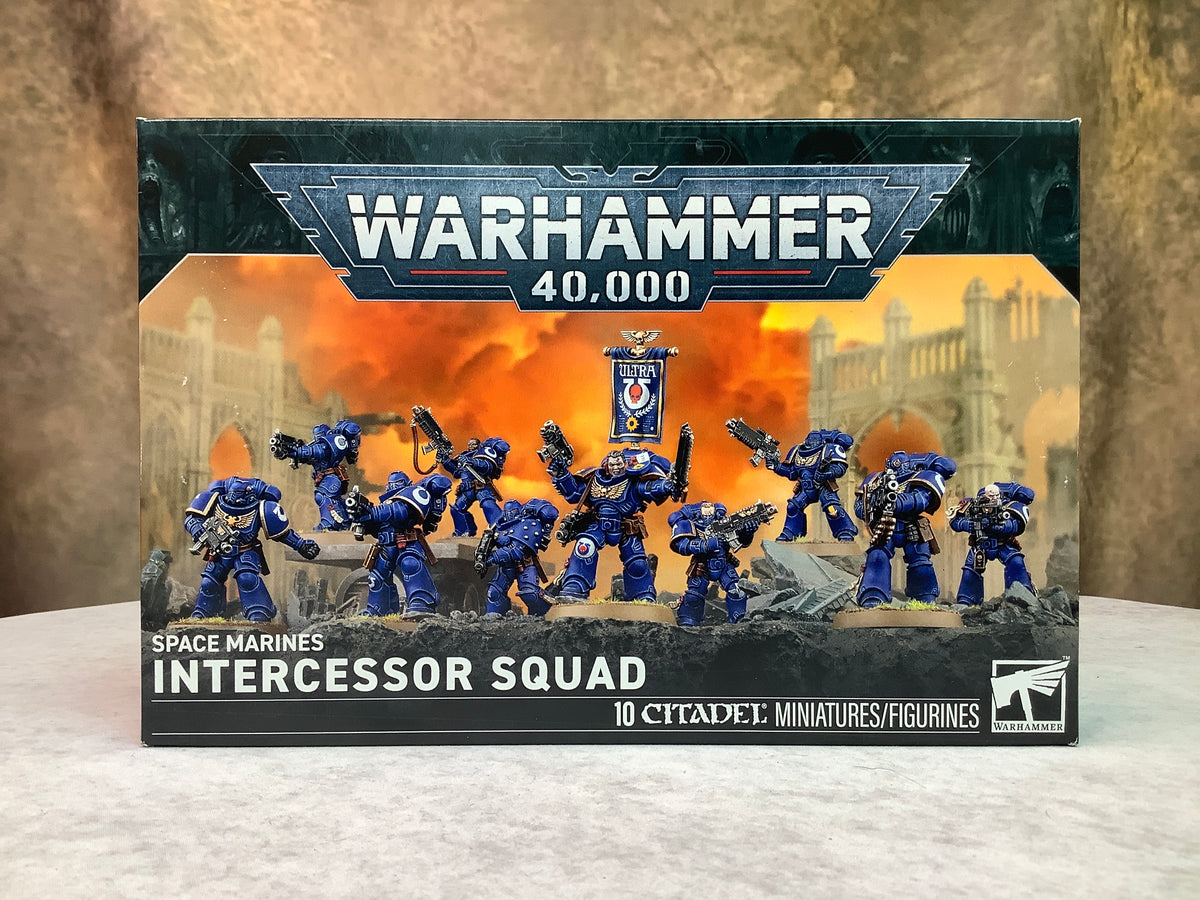 Miniatures - Warhammer - Space Marines - Intercessor Squad