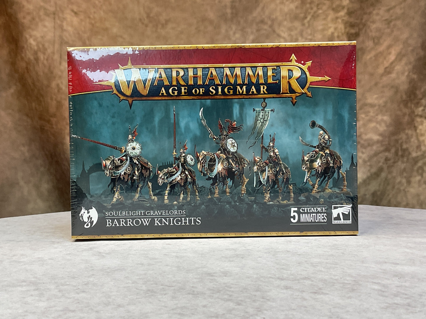 Miniatures - Warhammer - Soulblight Gravelords – Barrow Knights