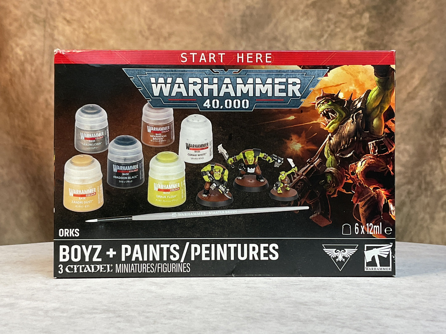 Miniatures - Warhammer - Warhammer 40,000- Boyz+Paints (Copy)