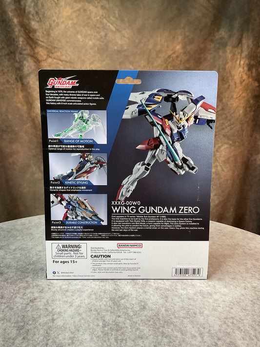 Figures – Gundam Wing – Tamashii – XXXG-00W0 Wing Gundam Zero