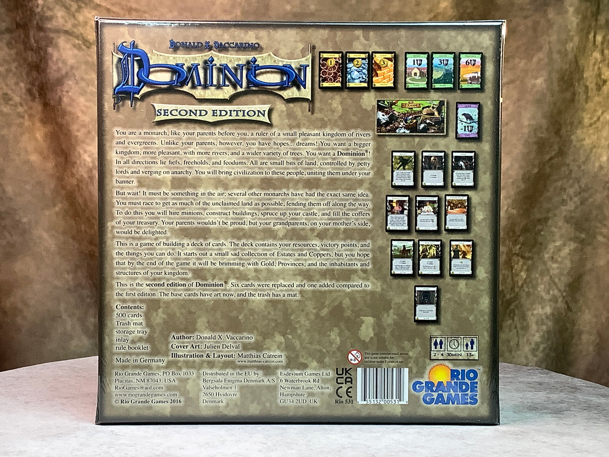 Board Game – Dominion – Base( 2nd Edition)