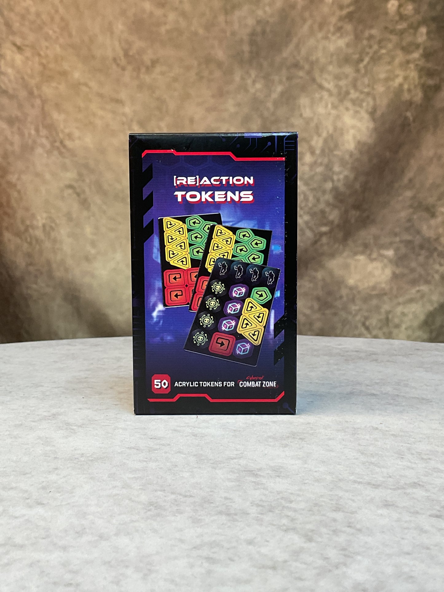 Miniatures – Cyberpunk RED: Combat Zone– Acrylic Tokens