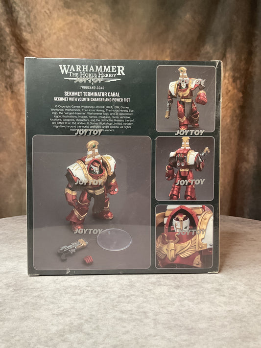 JoyToy - Thousand Sons - Sekhmet Terminator Cabal w/ Volkite & Fist