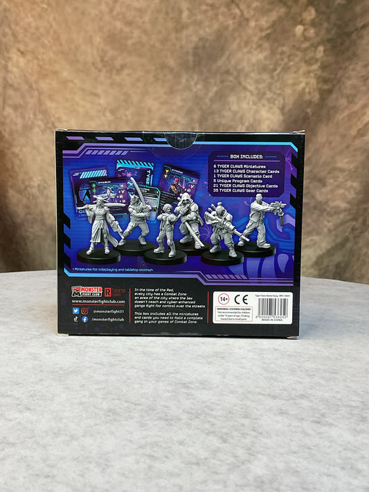 Miniatures – Cyberpunk RED: Combat Zone– Starter Gang– Tyger Claws