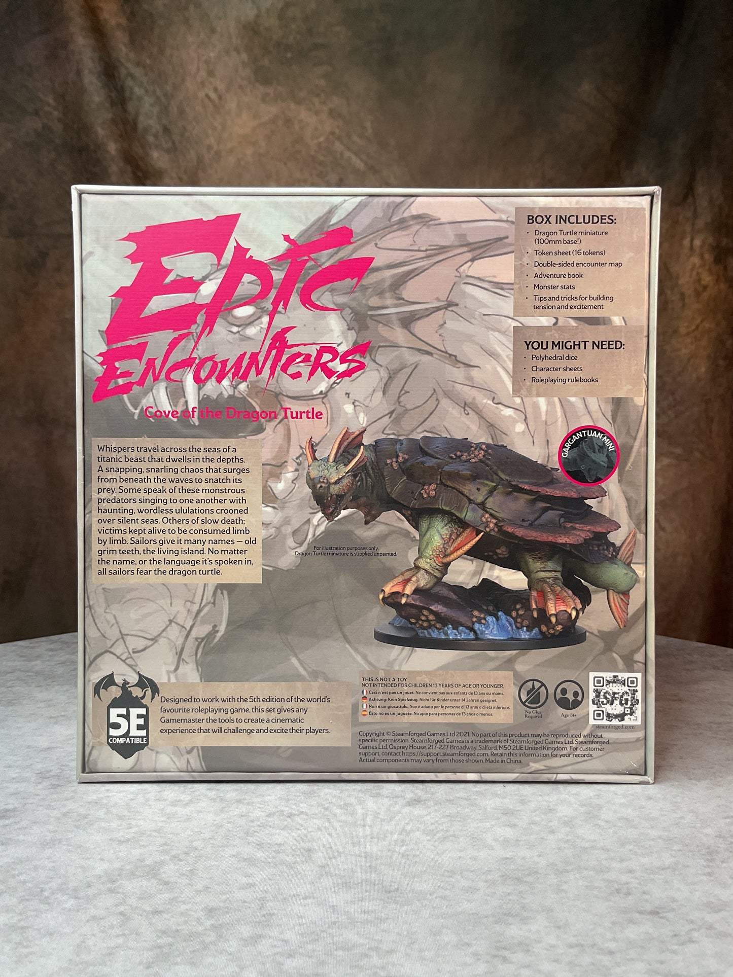 RPG - Epic Encounters - Cove of the Dragon Turtle