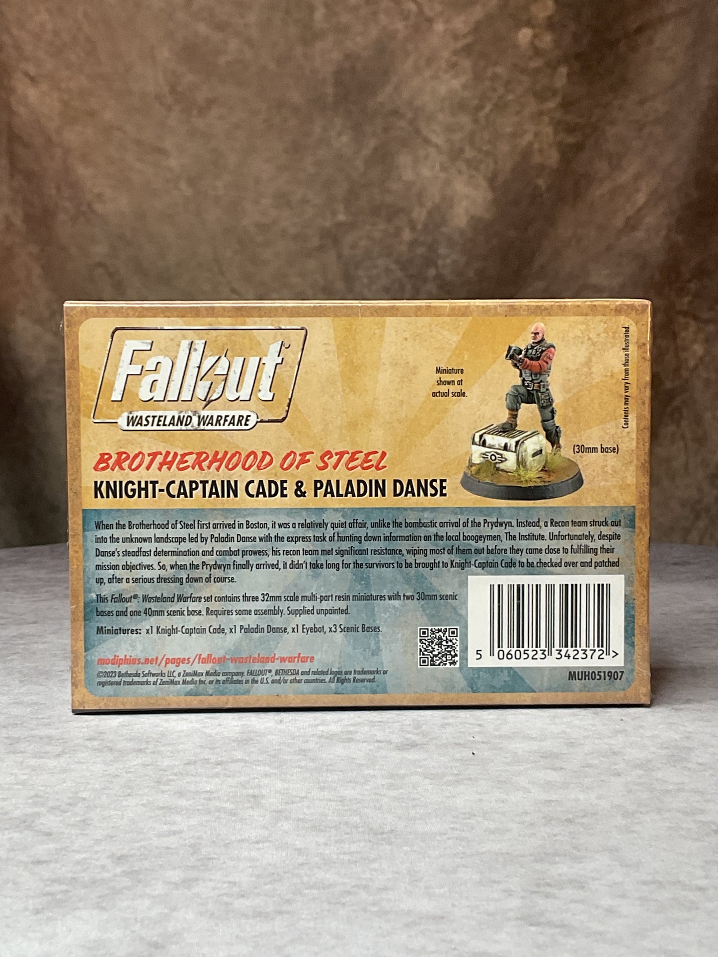 Miniatures - Cade & Paladin Danse