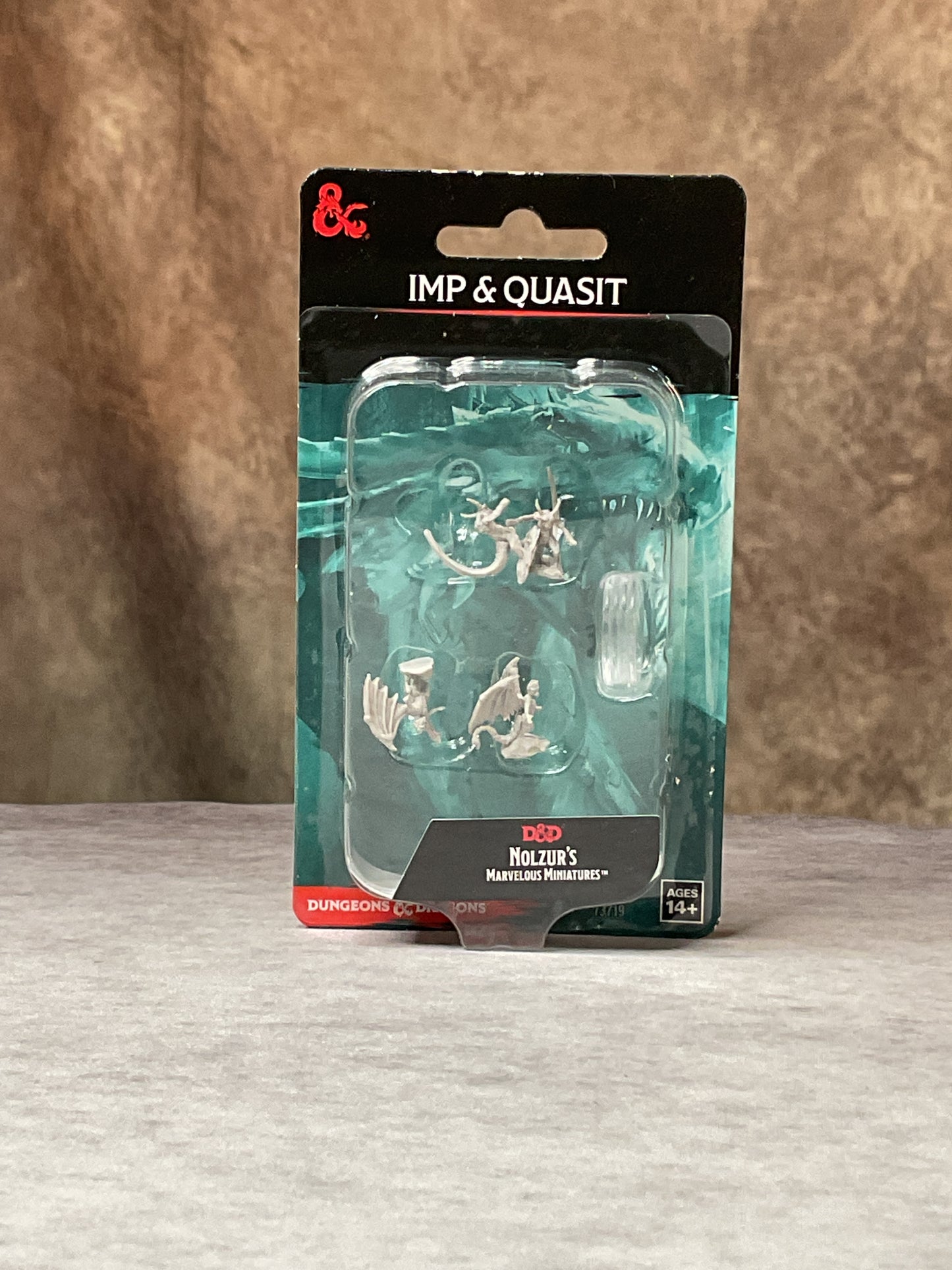 Miniatures – D&D Nolzur's Marvelous Miniatures: Unpainted Minis– Wave 9– Quasit & Imp