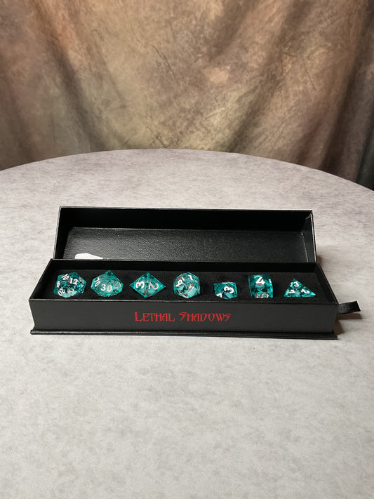RPG – Lethal Shadows – Koi Liquid Core Dice Set