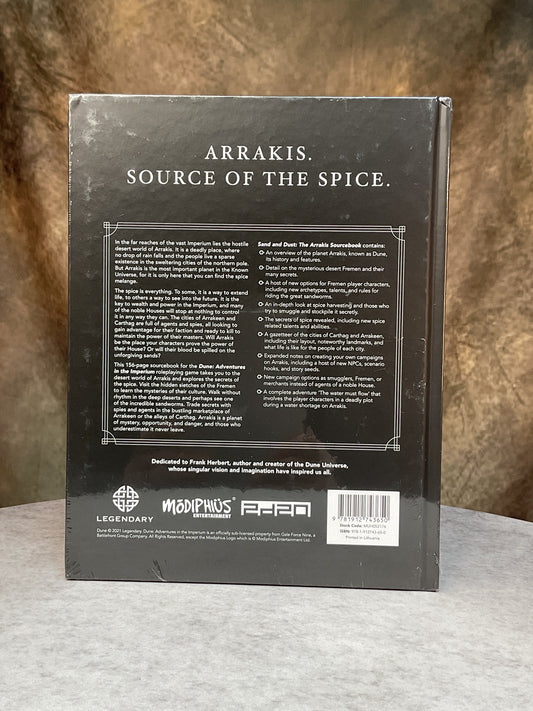 RPGs - Dune: Adventures in the Imperium – Sand and Dust