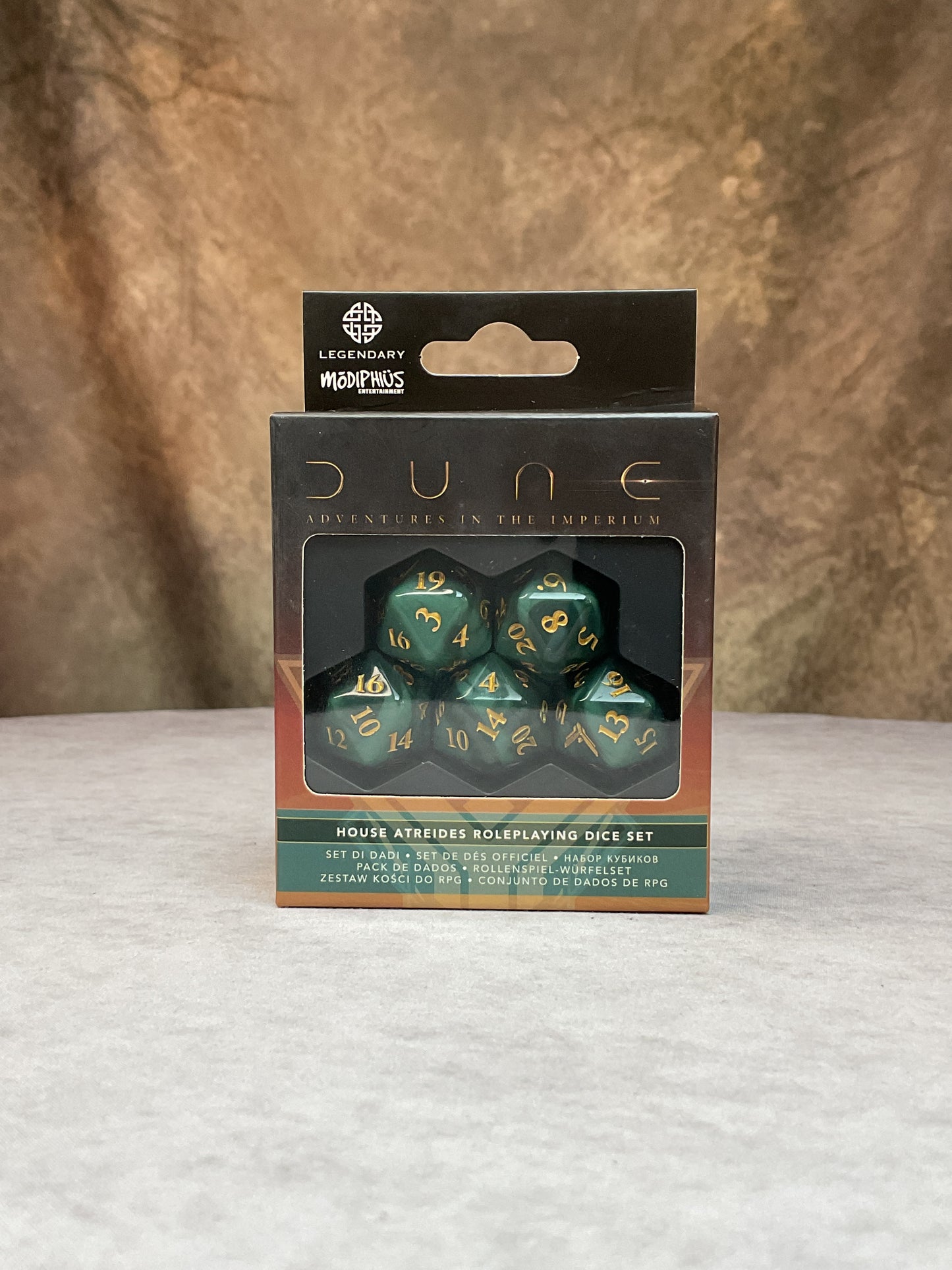 RPGS - Dune Dice Set – Atreides