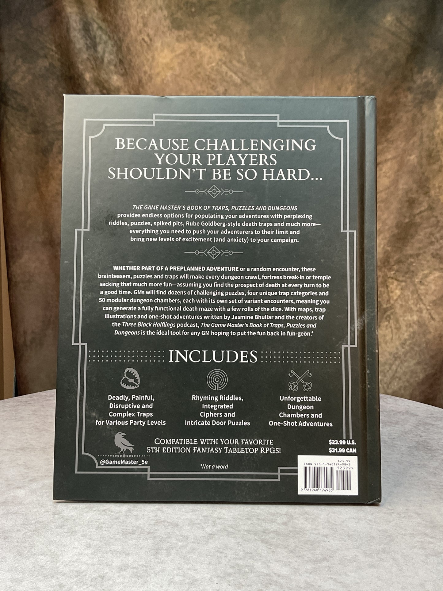 RPGs - Game Masters Book of Traps and Puzzles