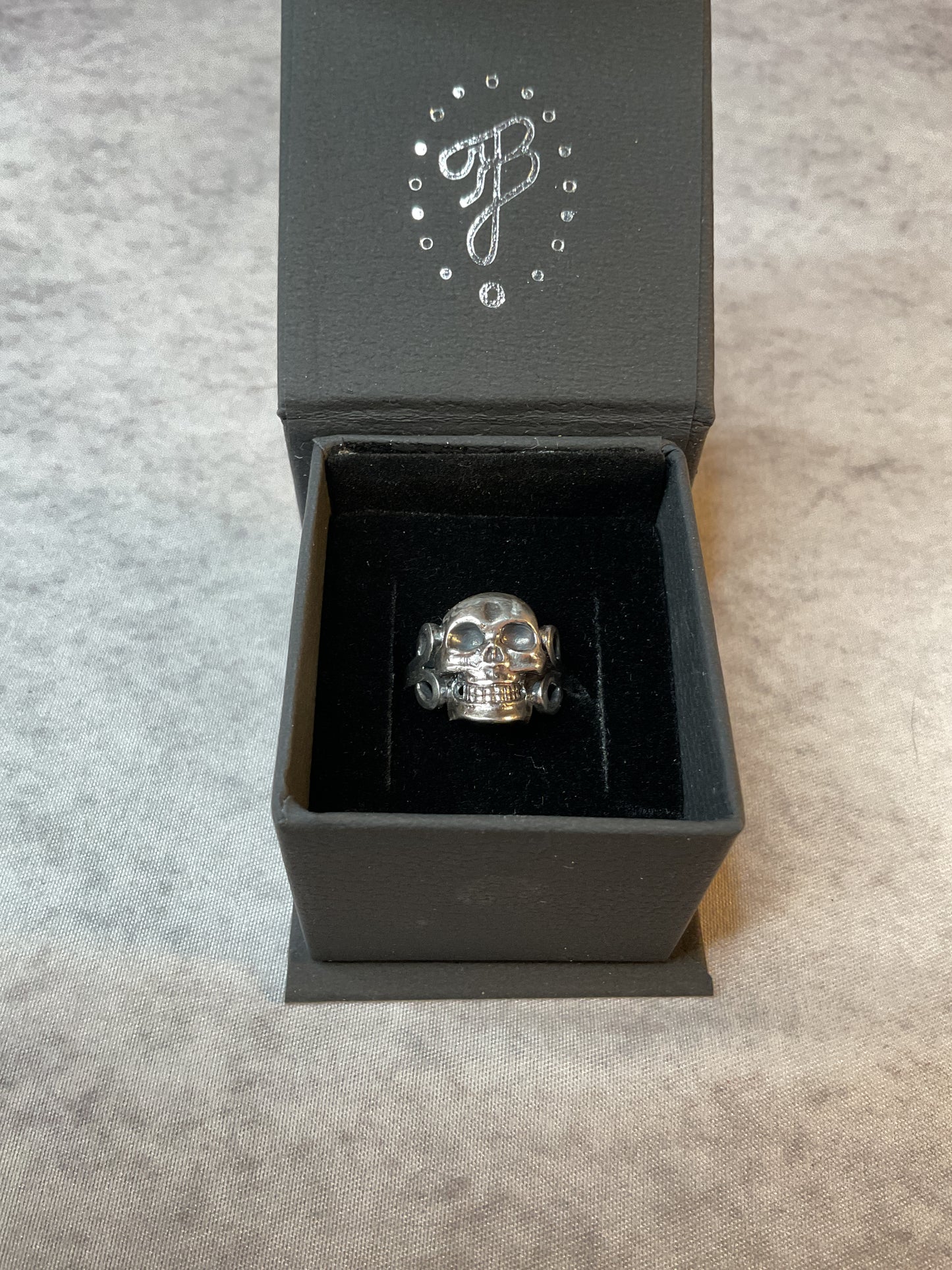 Jewelry – JK Bush Jewelers – Silver Skull Ring