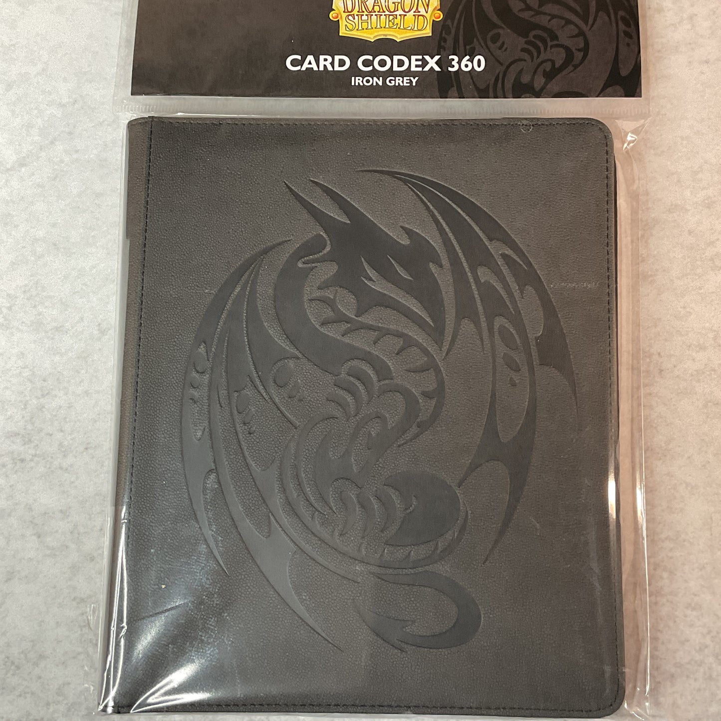 TCG - Dragon Shield - Card Codex Portfolio 360 Iron Grey