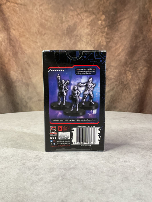 Miniatures - Monster Fight Club - Cyberpunk: Combat Zone The Message Expansion