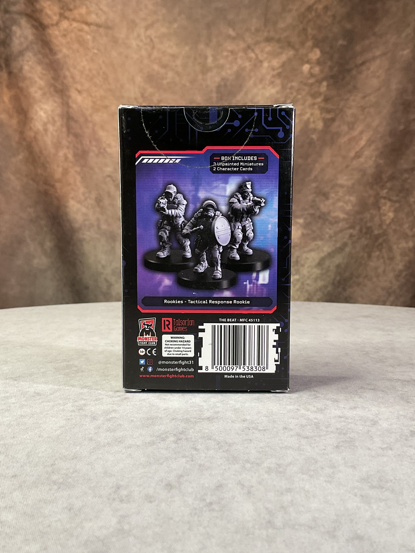 Miniatures - Monster Fight Club - Cyberpunk: Combat Zone The Beat Expansion
