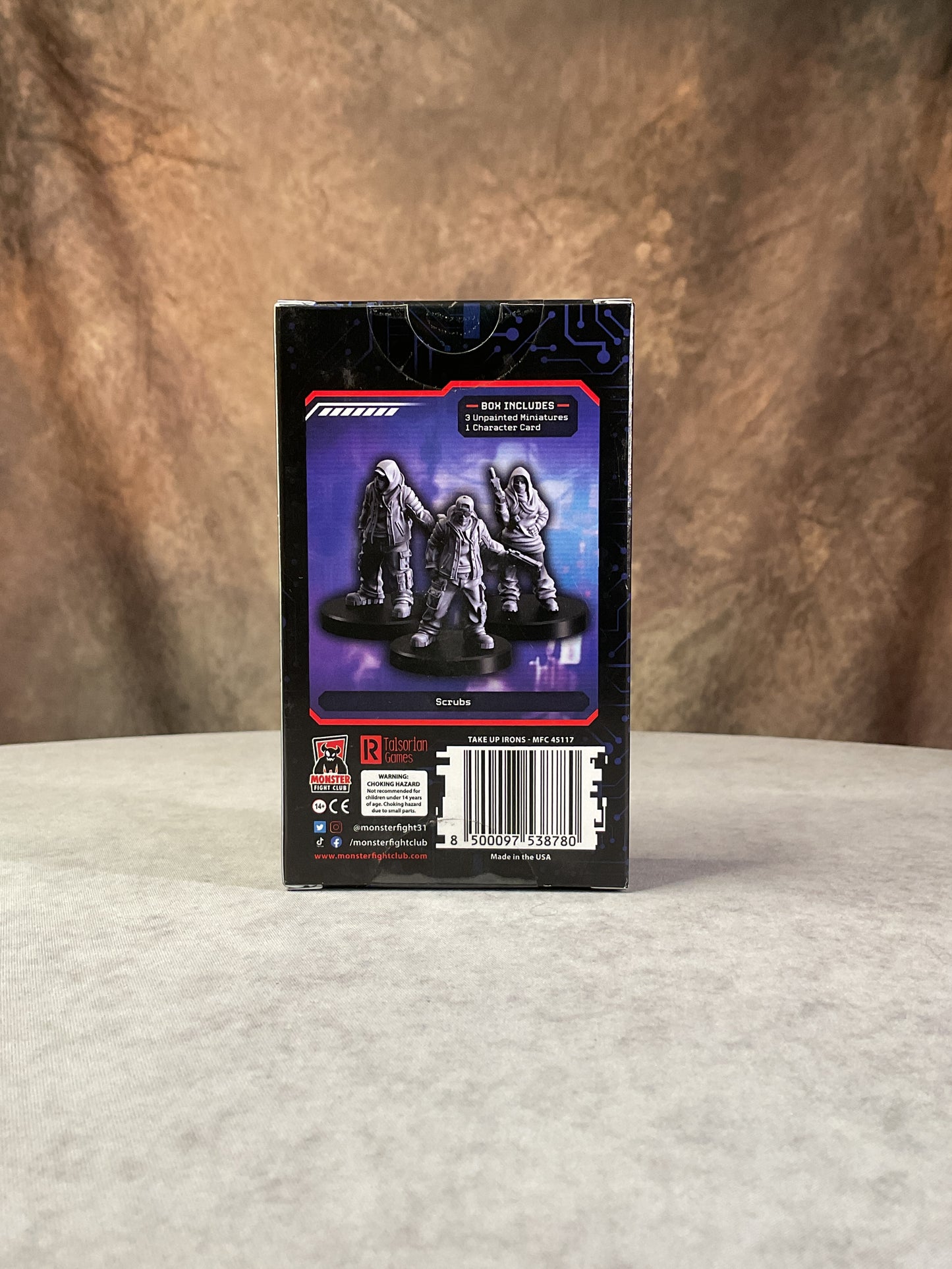 Miniatures - Monster Fight Club - Cyberpunk: Combat Zone Take Up Irons Expansion