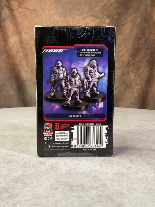 Miniatures - Monster Fight Club - Cyberpunk: Combat Zone: Bring The Wreck