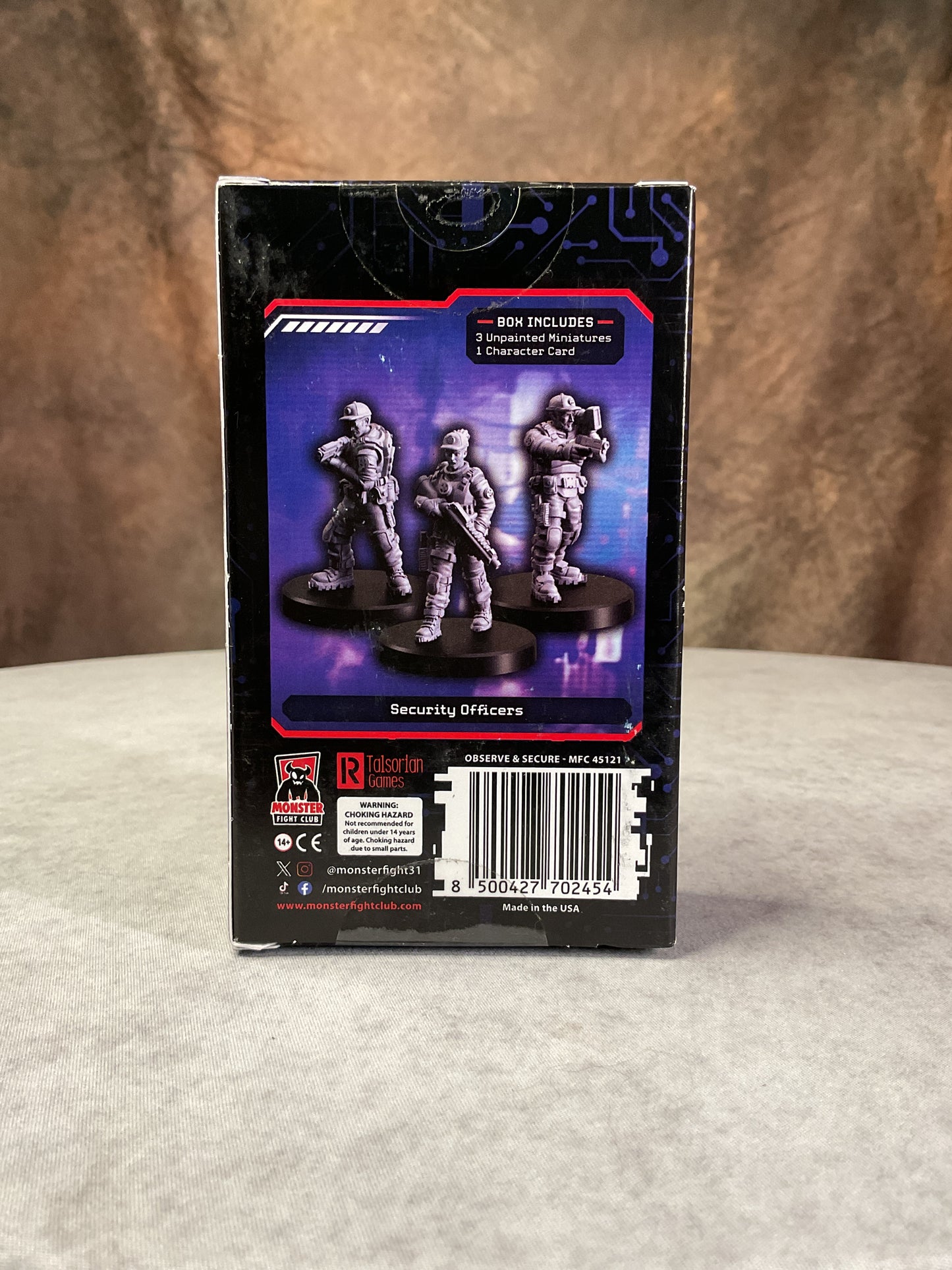 Miniatures - Monster Fight Club - Cyberpunk: Combat Zone: Observe & Secure