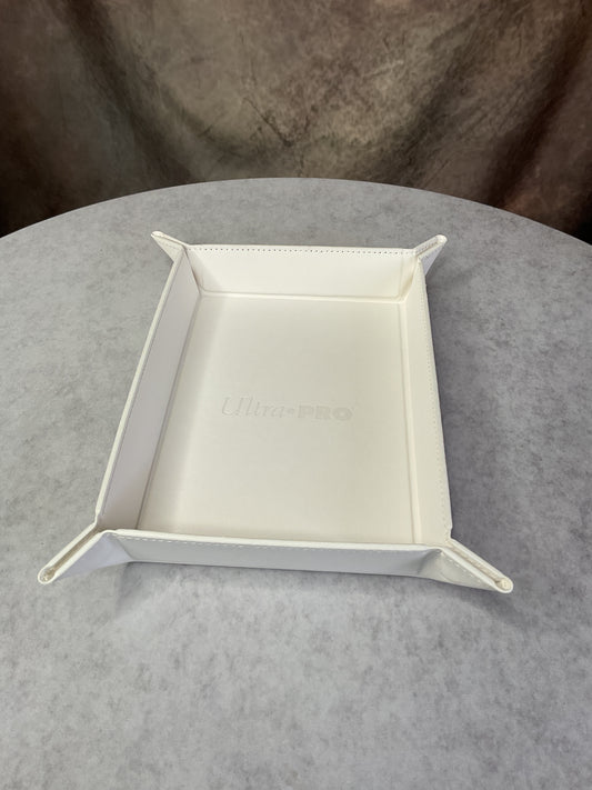Accessories - Ultra PRO - Dice Tray Vivid Magnetic Foldable- White