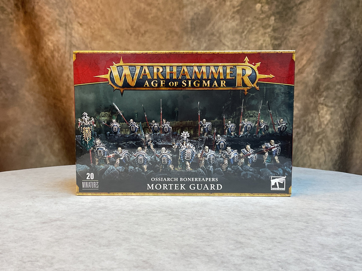 Miniatures - Warhammer - Ossiarch Bonereapers - Mortek Guard
