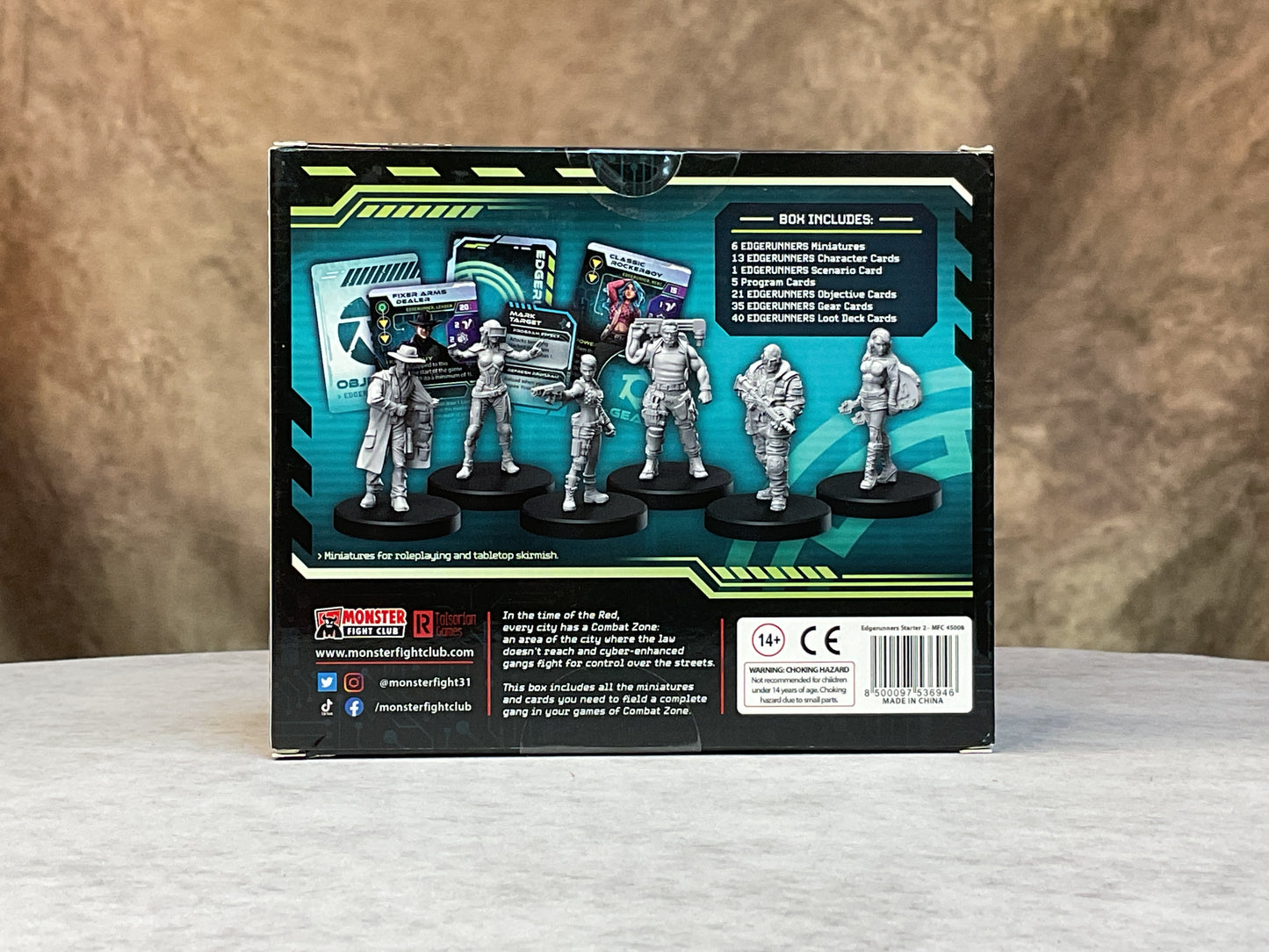 Miniatures – Cyberpunk RED: Combat Zone– Starter Gang– Edgerunners 2