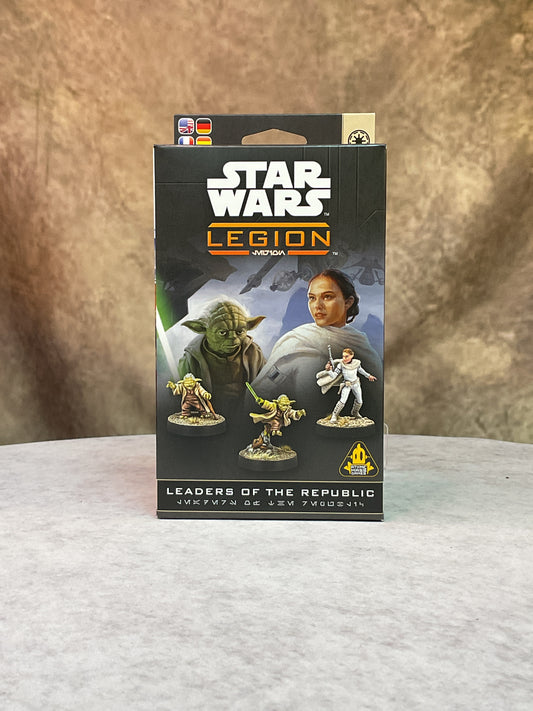 Miniatures – Star Wars Legion– Leaders of the Republic
