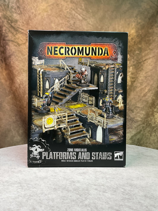 Miniatures - Warhammer -Necromunda Skirmish- Zone Mortalis: Platforms & Stairs