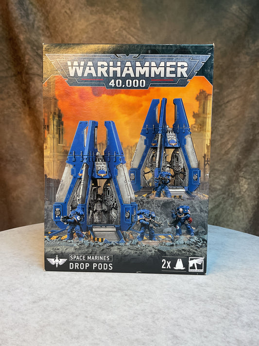 Miniatures - Warhammer - Space Marines – Drop Pods
